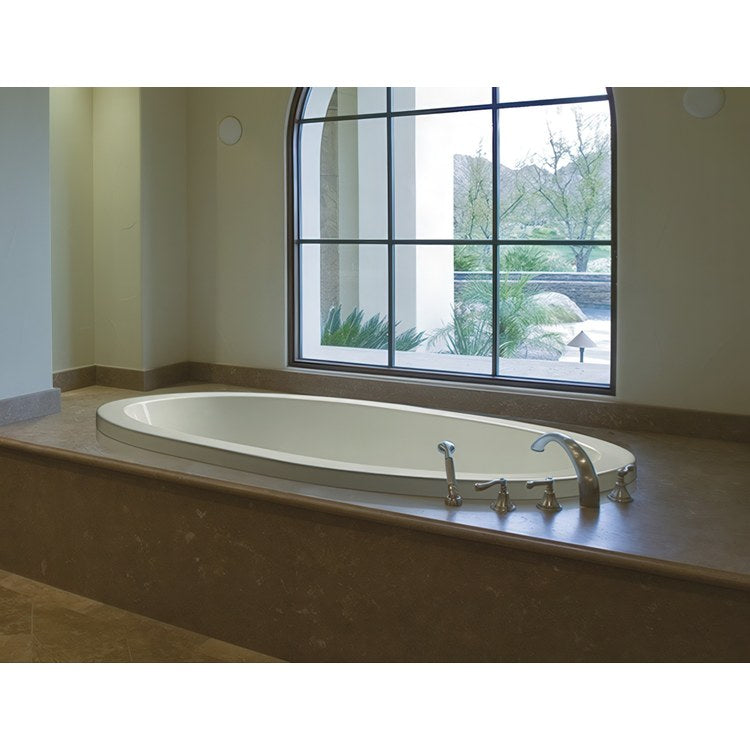 Whirlpool Tub Reliance 72-1/2 x 36-3/8 Inch Drop-In Rear White - Image 2