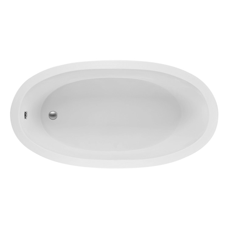 Whirlpool Tub Reliance 72-1/2 x 36-3/8 Inch Drop-In Rear White - Image 1
