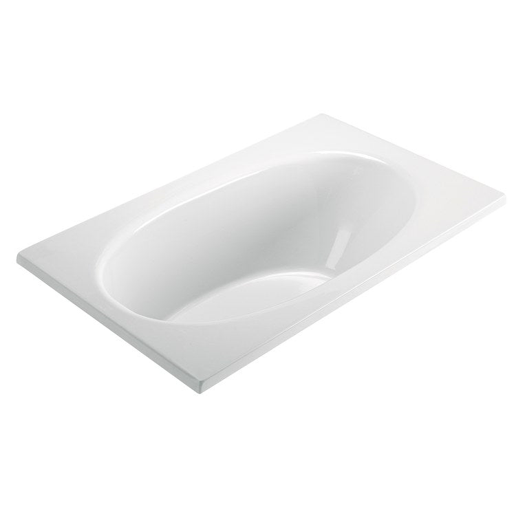 Whirlpool Tub Reliance 60 x 36 Inch Drop-In Rear White