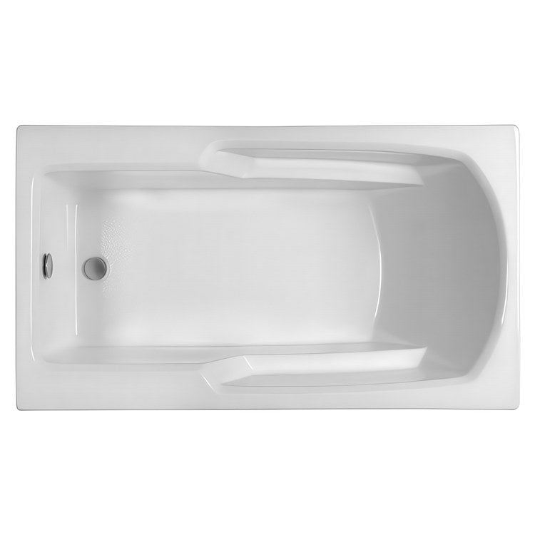 Whirlpool Tub Reliance 59-1/4 x 31-3/4 Inch Drop-In Rear White - Image 1