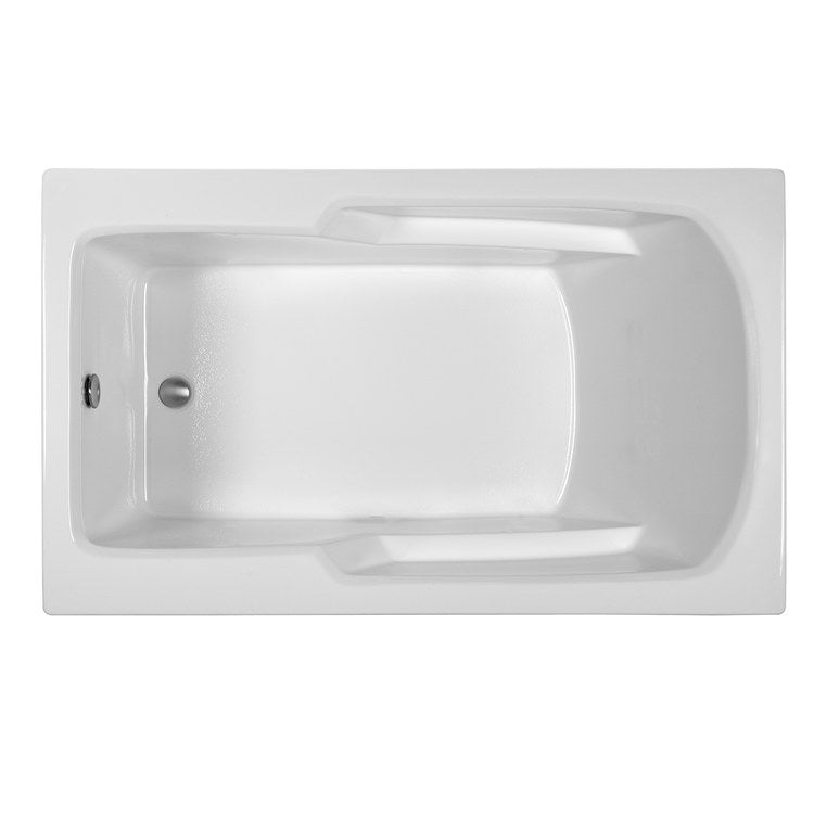 Whirlpool Tub Reliance 59-3/4 x 37-3/4 Inch Drop-In Rear White - Image 1