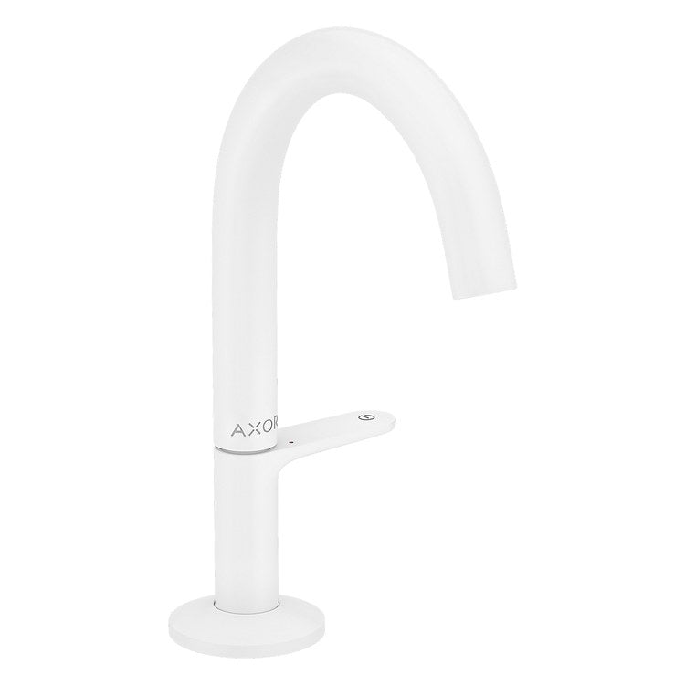Lavatory Faucet One Select 140 1 Lever ADA WaterSense Matte White 1.2 Gallons per Minute Deck Mount Less Drain 1 Hole CoolStart EcoRight AirPower Comfort Zone Select - Image 1