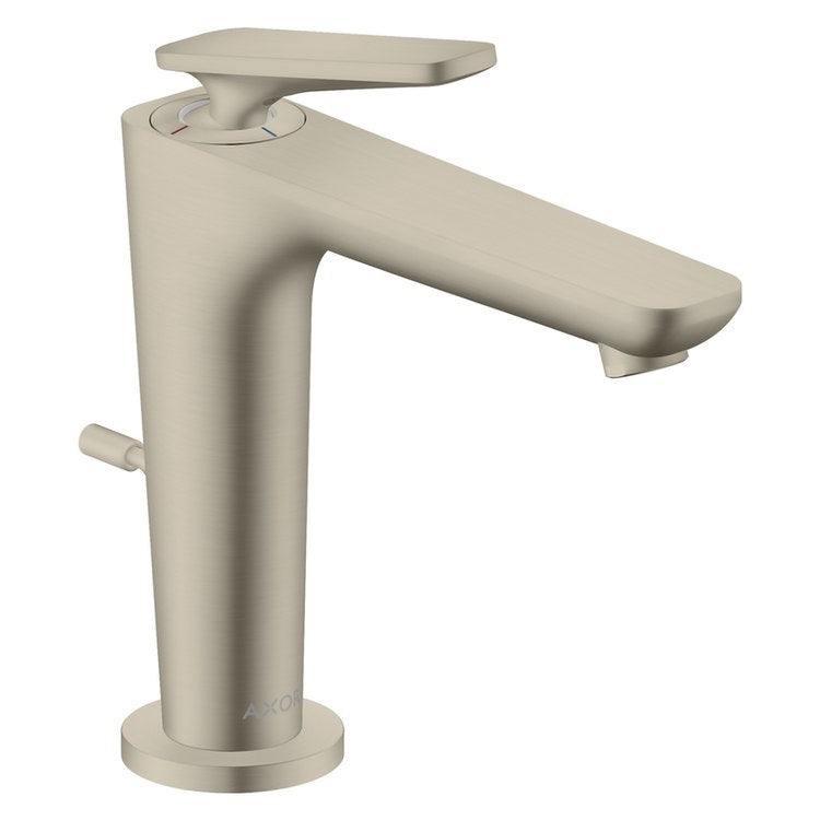 Lavatory Faucet Citterio C 125 1 Lever ADA WaterSense Brushed Nickel 1.2 Gallons per Minute Deck Mount Pop-Up 1 Hole CoolStart EcoRight AirPower Comfort Zone - Image 1