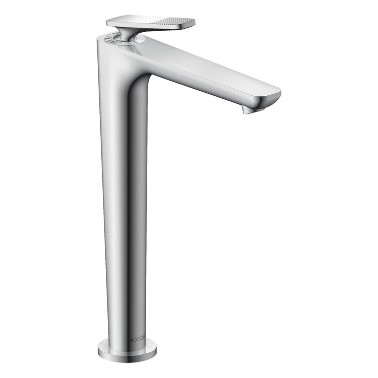 Lavatory Faucet Citterio C 250 1 Lever Cubic Cut ADA WaterSense Chrome 1.2 Gallons per Minute Deck Mount Less Drain 1 Hole CoolStart EcoRight AirPower Comfort Zone - Image 1