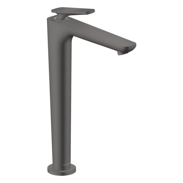 Lavatory Faucet Citterio C 250 1 Lever Cubic Cut ADA WaterSense Brushed Black Chrome 1.2 Gallons per Minute Deck Mount Less Drain 1 Hole CoolStart EcoRight AirPower Comfort Zone - Image 1