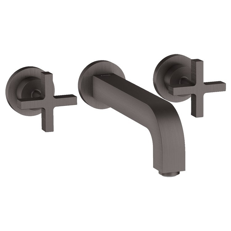 Faucet Trim Citterio Widespread 2 Cross Brushed Black Chrome WaterSense ADA 1.2 Gallons per Minute - Image 1