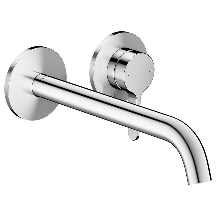 Faucet Trim One Mini Widespread 1 Lever Chrome WaterSense ADA 1.2 Gallons per Minute - Image 1