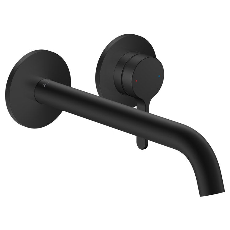 Faucet Trim One Mini Widespread 1 Lever Matte Black WaterSense ADA 1.2 Gallons per Minute - Image 1