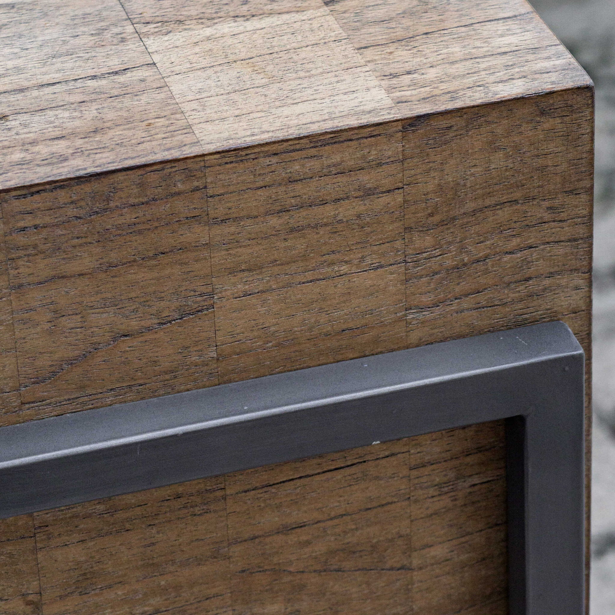Nevis - Contemporary Console Table - Light Brown - Image 2