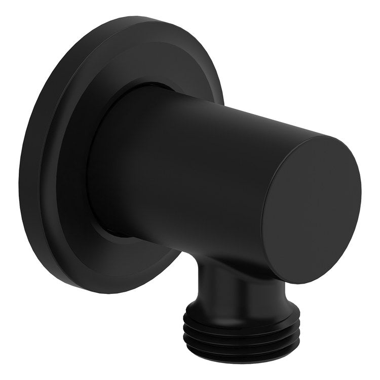 Handshower Elbow Outlet 90 Degree 2 Inch Brass Black 1/2 IN NPT - Image 1