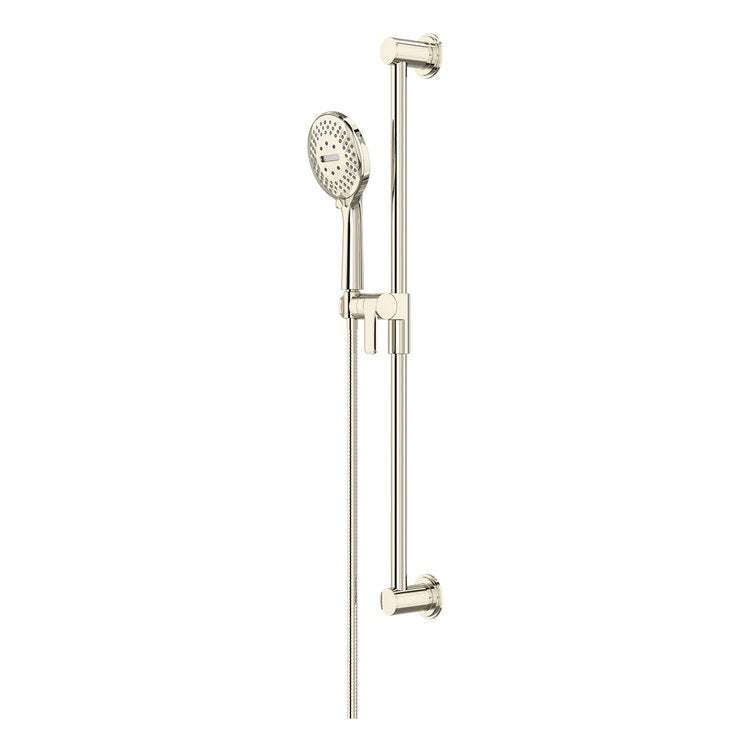 Handshower Set with Slidebar Polished Nickel 5 Spray WaterSense/CEC 1.8 Gallons per Minute