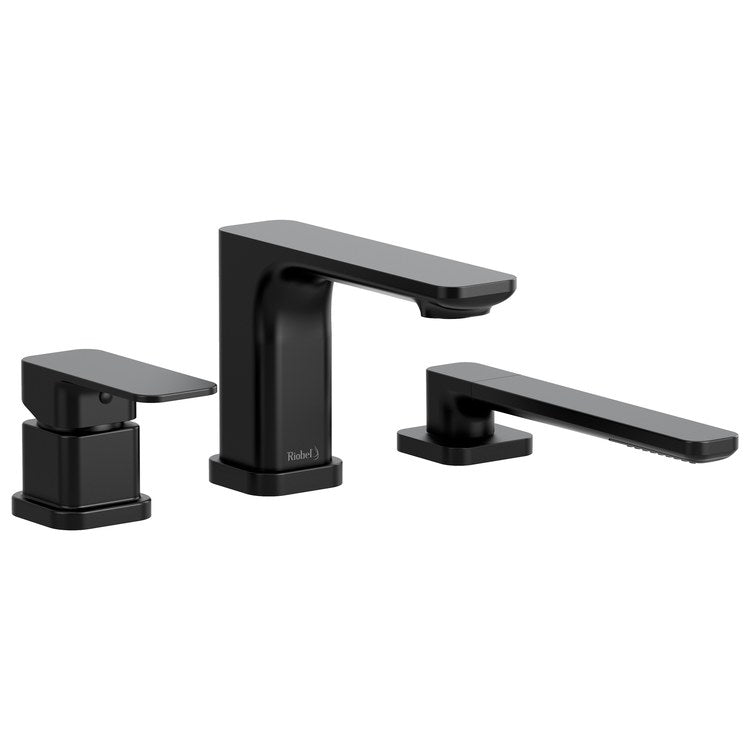 Tub Filler Trim Equinox 1 Lever Black ADA Deck 8.7 Gallons per Minute - Image 1