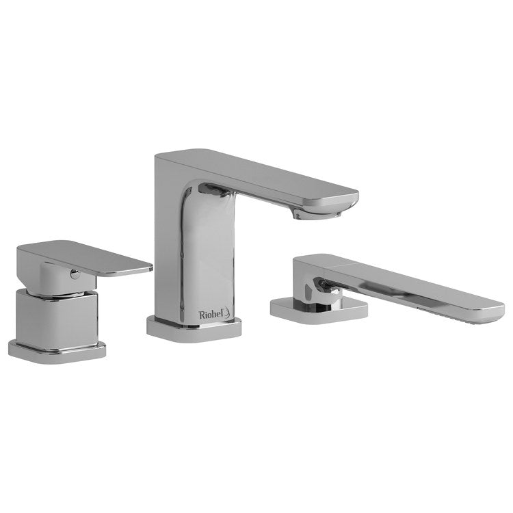 Tub Filler Trim Equinox 1 Lever Chrome ADA Deck 8.7 Gallons per Minute - Image 1