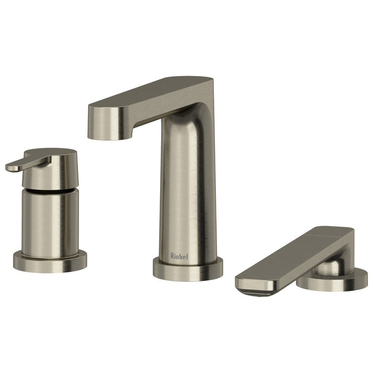 Tub Filler Trim Nibi 1 Lever Brushed Nickel ADA Deck Mount 8.7 Gallons per Minute - Image 1
