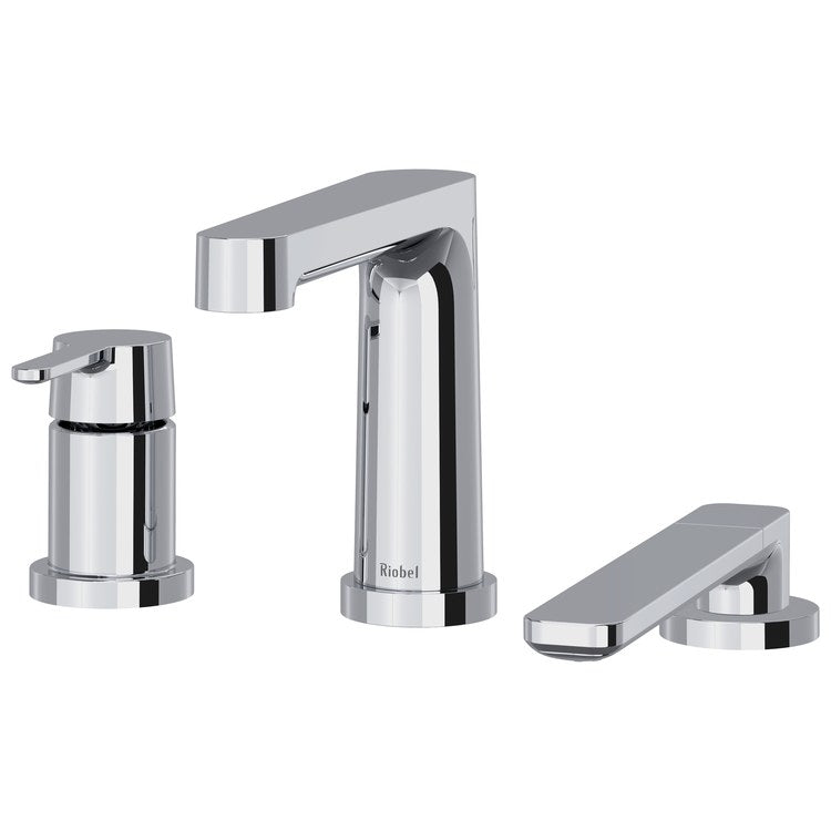 Tub Filler Trim Nibi 1 Lever Chrome ADA Deck Mount 8.7 Gallons per Minute - Image 1