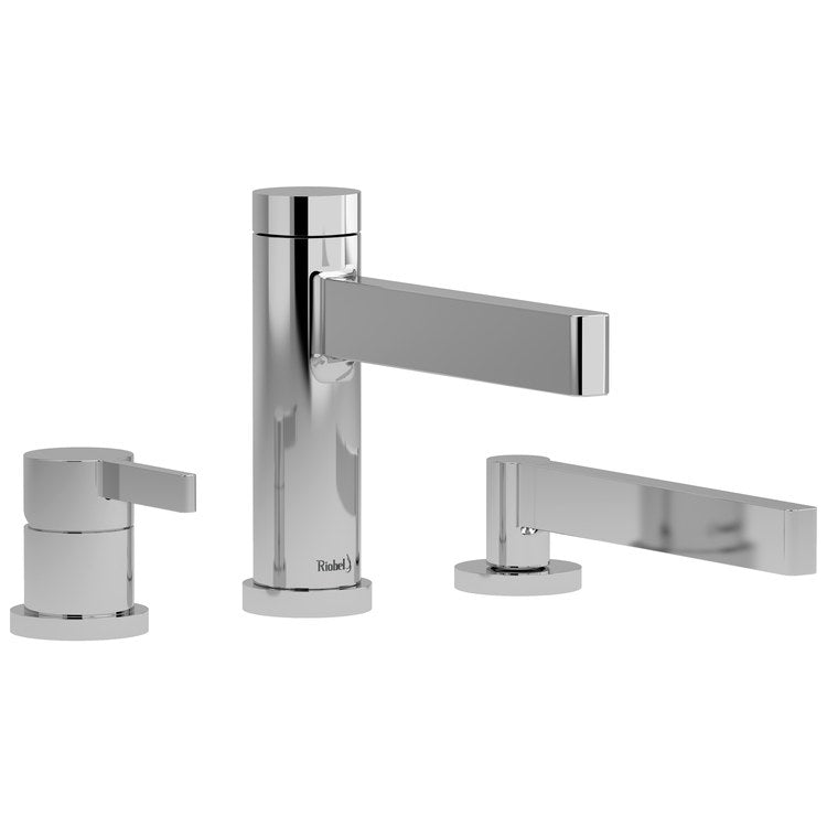 Tub Filler Trim Paradox 1 Lever Chrome ADA Deck Mount 8.7 Gallons per Minute - Image 1