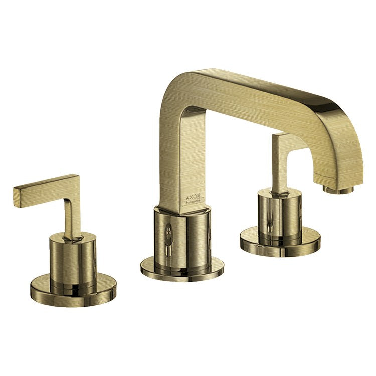 Roman Tub Trim Citterio 2 Lever Brushed Gold Optic ADA 3 Hole 7.8 Gallons per Minute - Image 1
