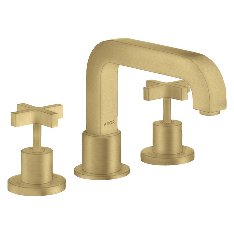 Roman Tub Trim Citterio 2 Cross Brushed Gold Optic ADA 3 Hole 5.0 Gallons per Minute - Image 1