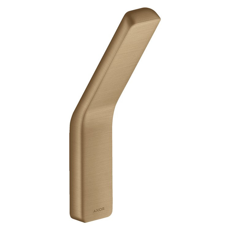 Robe Hook Universal SoftSquare Brushed Bronze 2-3/8 Inch Wall Mount Metal - Image 1