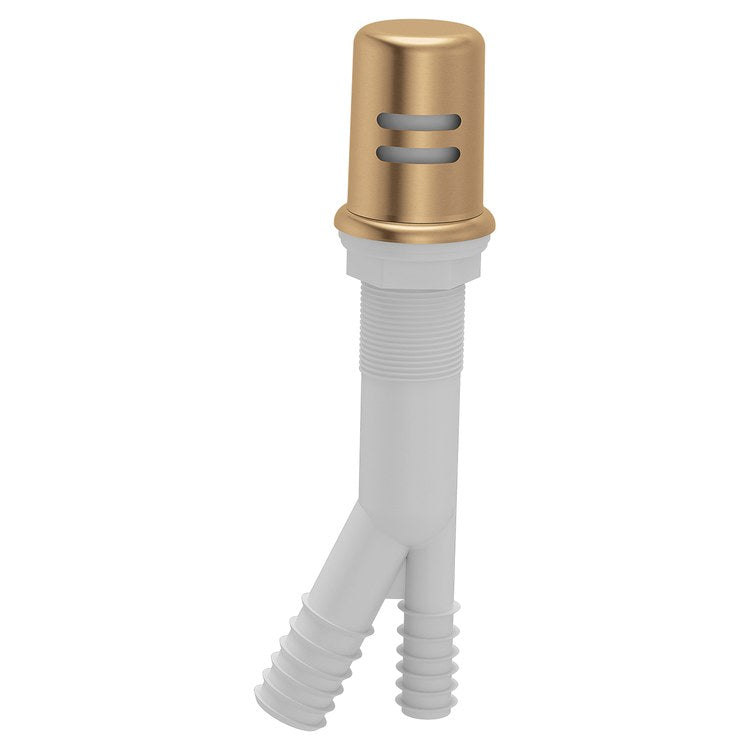 Air Gap with Matching Escutcheon Bronzed Gold Metal