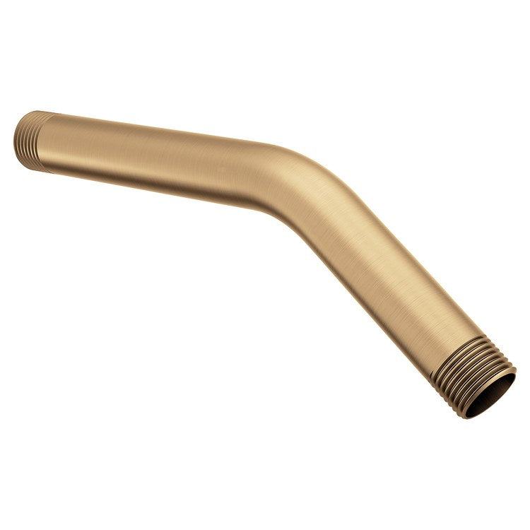 Shower Arm Bronzed Gold 8 Inch 1/2 IN IPS Metal Wall