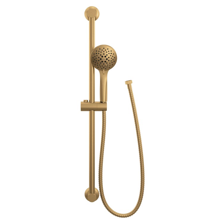 Handshower Set Eco-Performance Brushed Gold 5 Function WaterSense 1.75 Gallons per Minute - Image 2