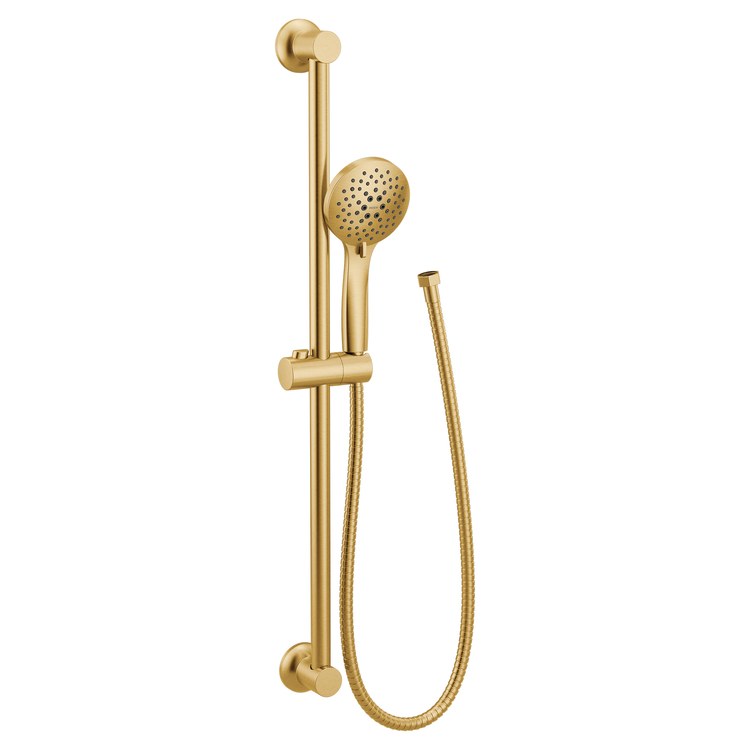 Handshower Set Eco-Performance Brushed Gold 5 Function WaterSense 1.75 Gallons per Minute - Image 1