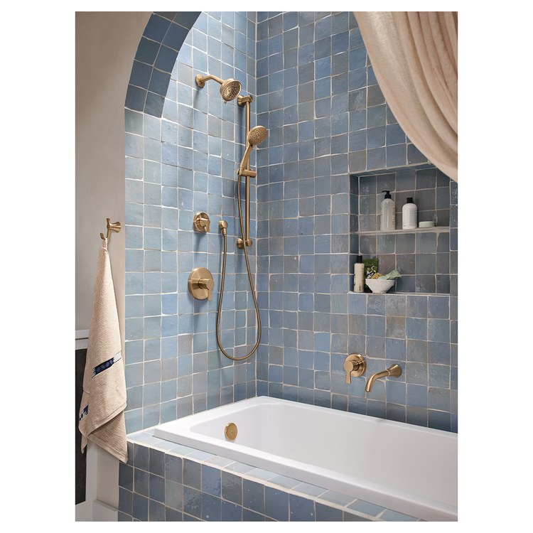 Handshower Set Eco-Performance Bronzed Gold 5 Function WaterSense 1.75 Gallons per Minute - Image 2