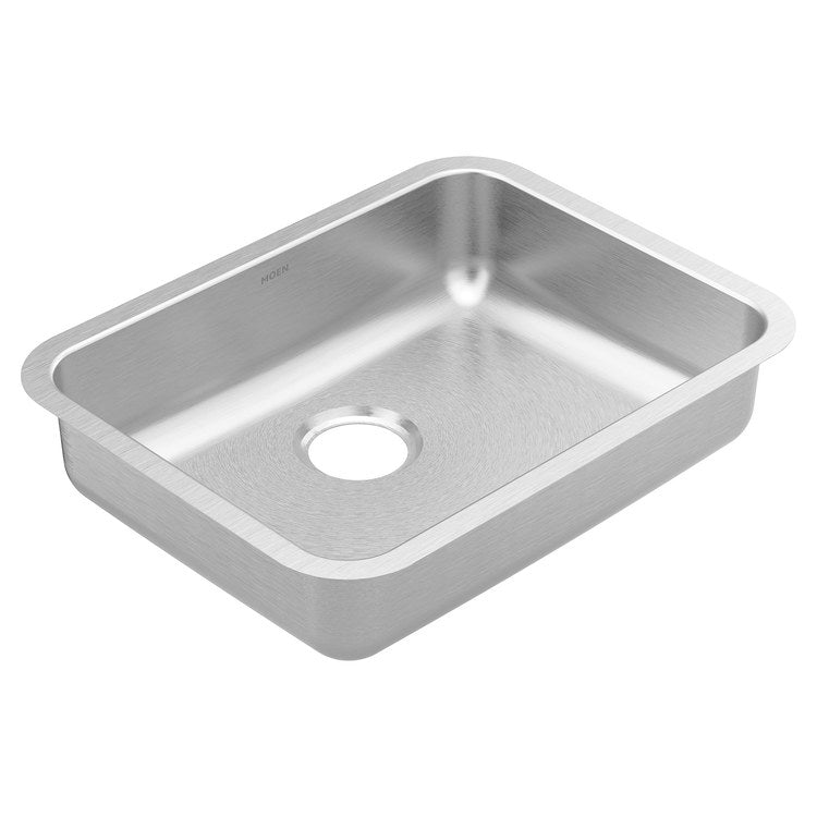 Kitchen Sink Prep 23 x 17.8 Inch 1 Bowls ADA Stainless Steel Undermount Rectangle Stainless Steel - Image 1