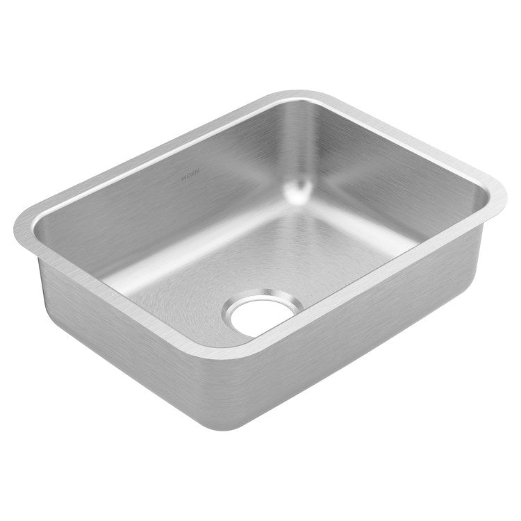 Kitchen Sink Prep 23 x 17.8 Inch 1 Bowls Stainless Steel Undermount Rectangle Stainless Steel - Image 1