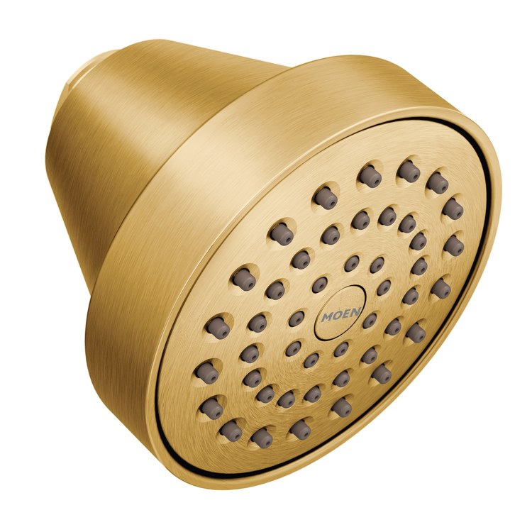 Showerhead Align 1 Functions Eco-Performance Brushed Gold 3-1/2 Inch 1.5 Gallons per Minute - Image 1