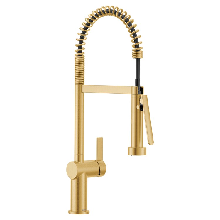 Pre-Rinse Faucet Cia 1 Lever CALGreen ADA Brushed Gold 2.2 Gallons per Minute - Image 1