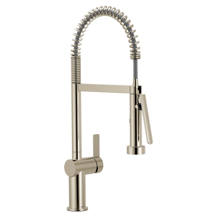 Pre-Rinse Faucet Cia 1 Lever CALGreen ADA Polished Nickel 2.2 Gallons per Minute - Image 1