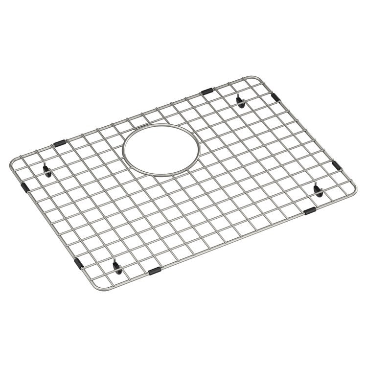 Sink Grid 23 x 18 Inch Stainless Steel 18 Gauge Center Rear for Single Bowl