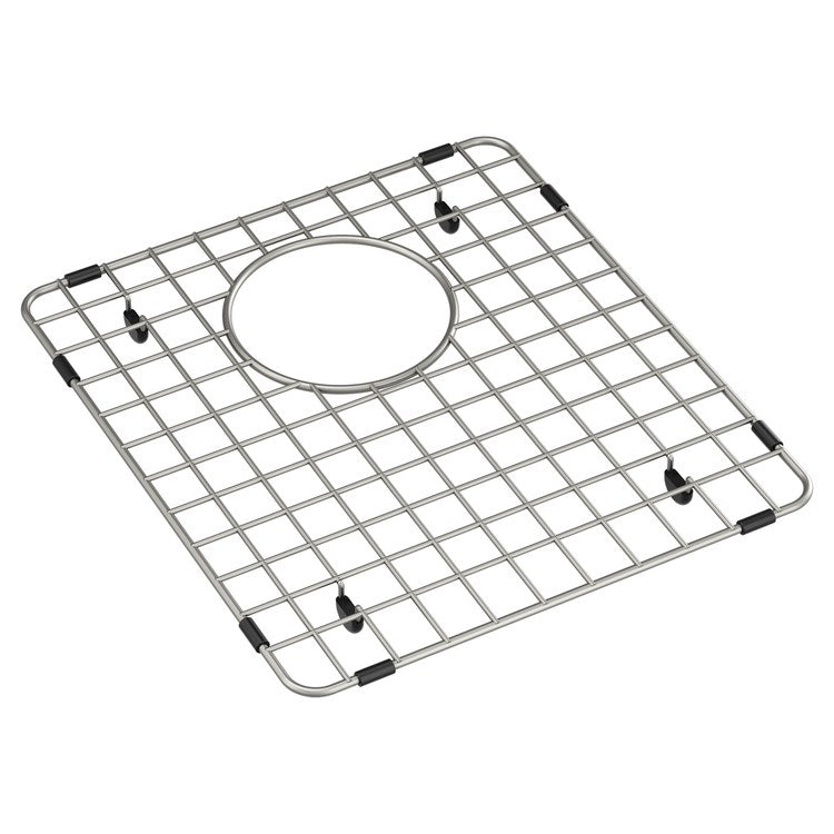 Sink Grid Stainless Steel 18 Gauge Center Rear for Double Bowl