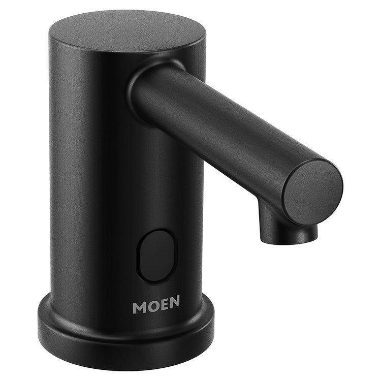 Soap Dispenser M-Power Matte Black Deck Brass Touch Free 1500 Milliliter ADA