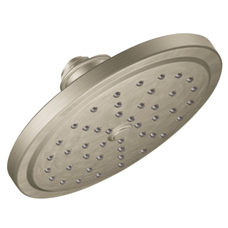 Showerhead 1 Functions Eco-Performance Brushed Nickel 6-3/4 Inch 1.5 Gallons per Minute - Image 1