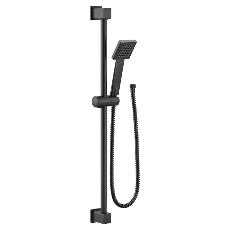 Handshower Set 90 Degree Matte Black 1 Function WaterSense 1.5 Gallons per Minute