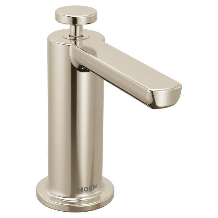 Soap Dispenser Modern Polished Nickel Pump 18 Ounce