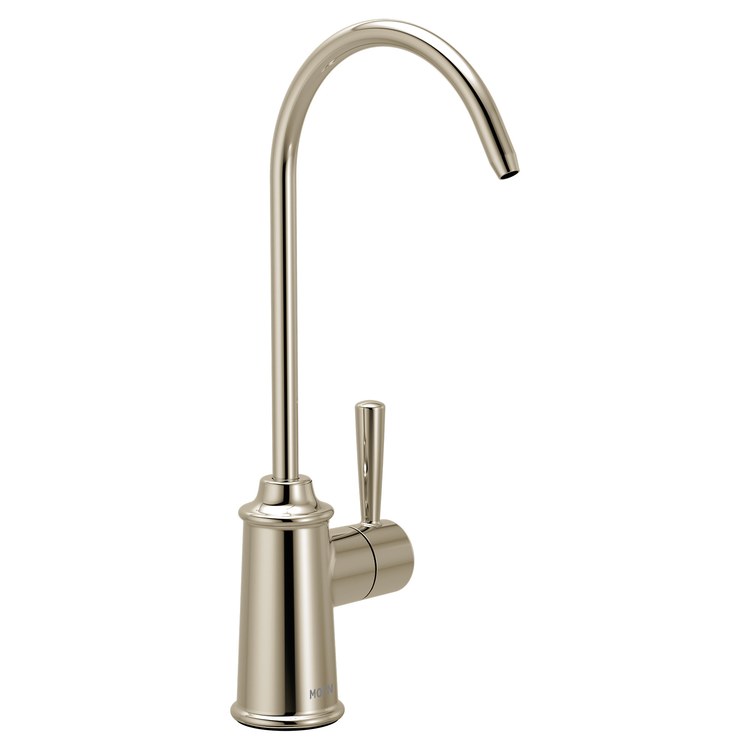 Beverage Faucet Sip Traditional 1 Lever CALGreen ADA Polished Nickel High Arc Swivel 1 Hole 1.5 Gallons per Minute - Image 1