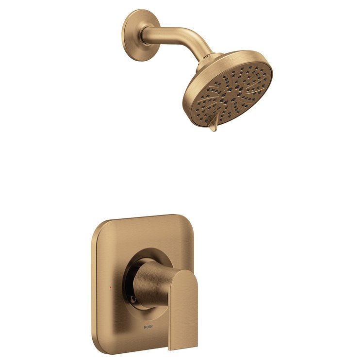 Shower Trim Genta LX Posi-Temp Eco-Performance 1 Lever Bronzed Gold WaterSense ADA 1.75 Gallons per Minute 6 Function for 62300/2500 Valve - Image 1