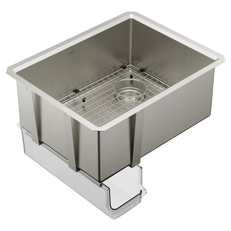Kitchen Sink Luxe Chef 27 x 19.6 Inch 1 Bowls Stainless Steel Undermount Rectangle Stainless Steel - Image 1