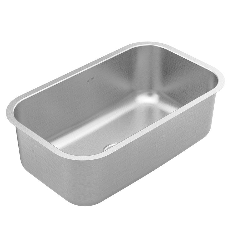 Kitchen Sink Prep 30 x 18 Inch 1 Bowls ADA Stainless Steel Undermount Rectangle Stainless Steel - Image 1