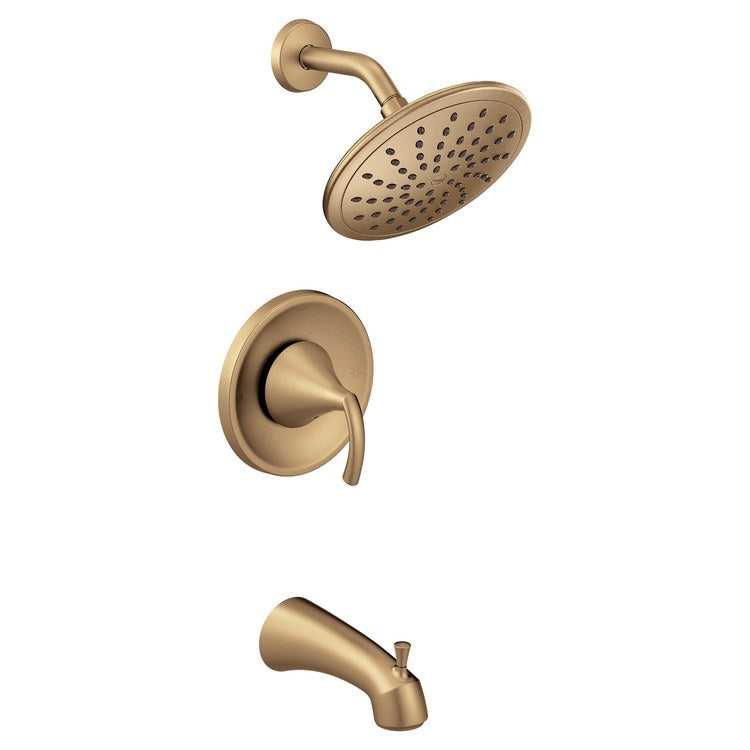 Tub and Shower Trim Glyde Posi-Temp Eco-Performance 1 Lever Bronzed Gold WaterSense ADA for 62300 2500 Valve - Image 1