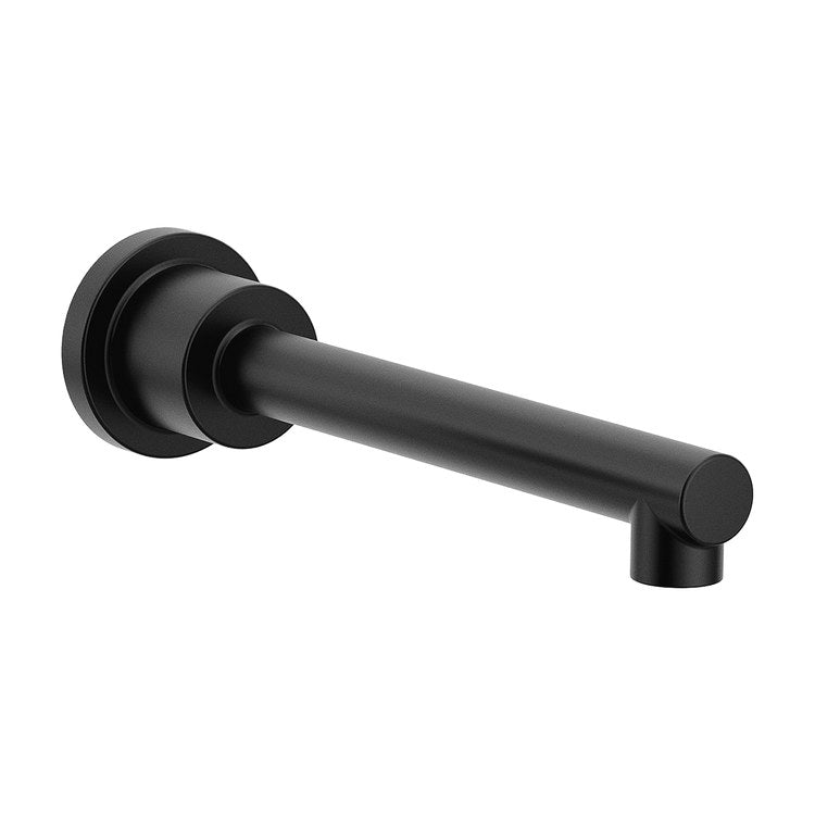 Tub Spout Align Non-Diverter Matte Black 10 Inch Metal 1/2 Inch for Moen M-Pact Common Valve System - Image 1