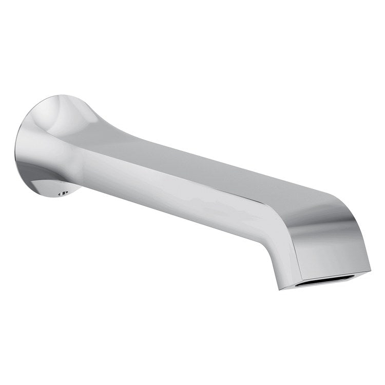 Tub Spout Genta Non-Diverter Chrome 10 Inch Metal 1/2 Inch for Moen M-Pact Common Valve System - Image 1