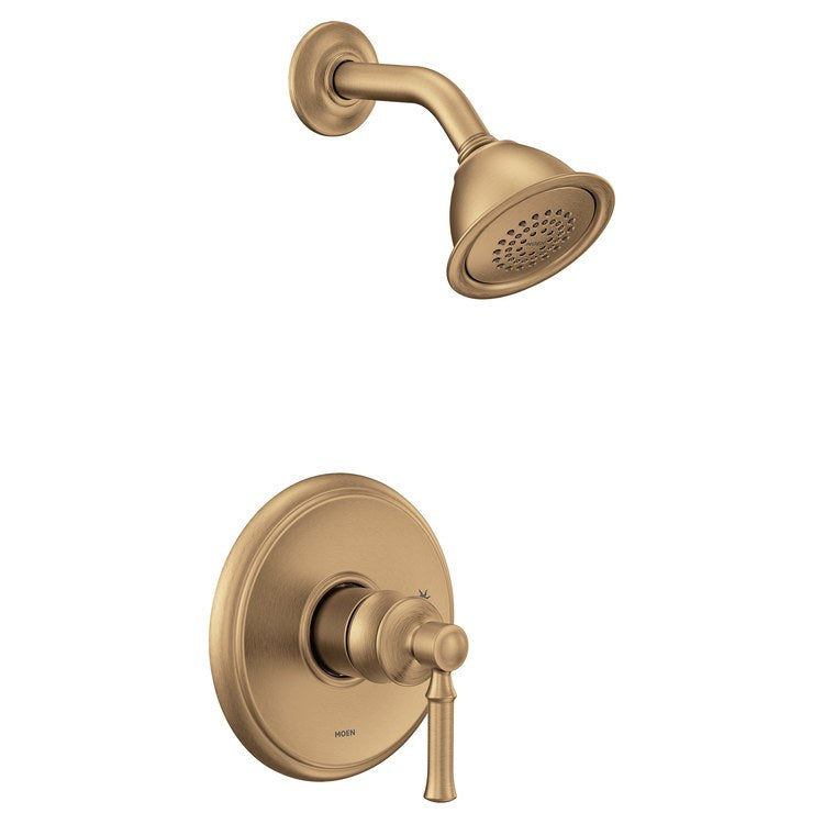 Shower Trim Dartmoor M-Core 2 Eco-Performance 1 Lever Bronzed Gold ADA 1.75 Gallons per Minute 1 Function Full Spray for U130 and U140 Valves - Image 1