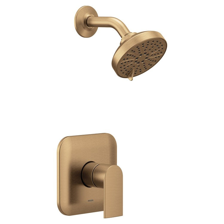 Shower Trim Genta M-CORE 2 Series Eco-Performance 1 Lever Bronzed Gold ADA 1.75 Gallons per Minute 6 Function for Valve U130 and U140 - Image 1