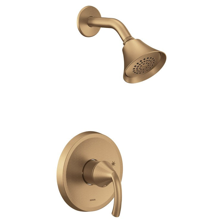 Shower Trim Glyde M-CORE 2 Series Eco-Performance 1 Lever Bronzed Gold ADA 1.75 Gallons per Minute 1 Function for Valve U130 and U140 - Image 1
