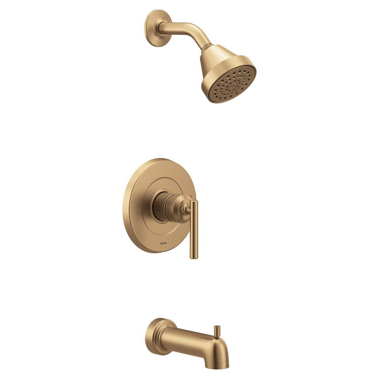 Tub and Shower Trim Gibson M-CORE 2 Series Eco-Performance 1 Lever Bronzed Gold WaterSense ADA for U130 U140 Valve - Image 1